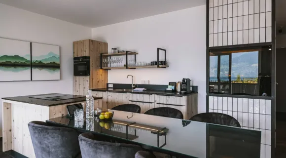 2 Schlafzimmer Panorama Suite mit Sauna
