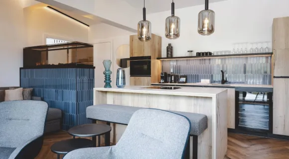 2 Schlafzimmer Deluxe Suite mit privater Sauna
